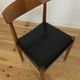 Chaise 343 par Knud Faersch pour Slagelse Mobelvaerk, scandinave, danoise