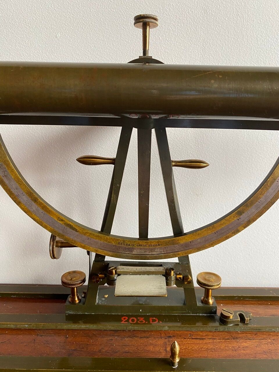 Kern& Cie Aarau scientific and topographic measuring device in its box