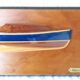 Maquette bateau demi-coque