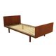 Teak bed, Danish design, 1960s, designer: Hans J. Wegner, manufacturer: Get