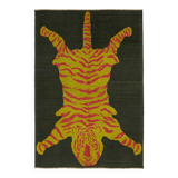 Turkish Handknotted Wool Tiger Rug  223 cm x 324 cm