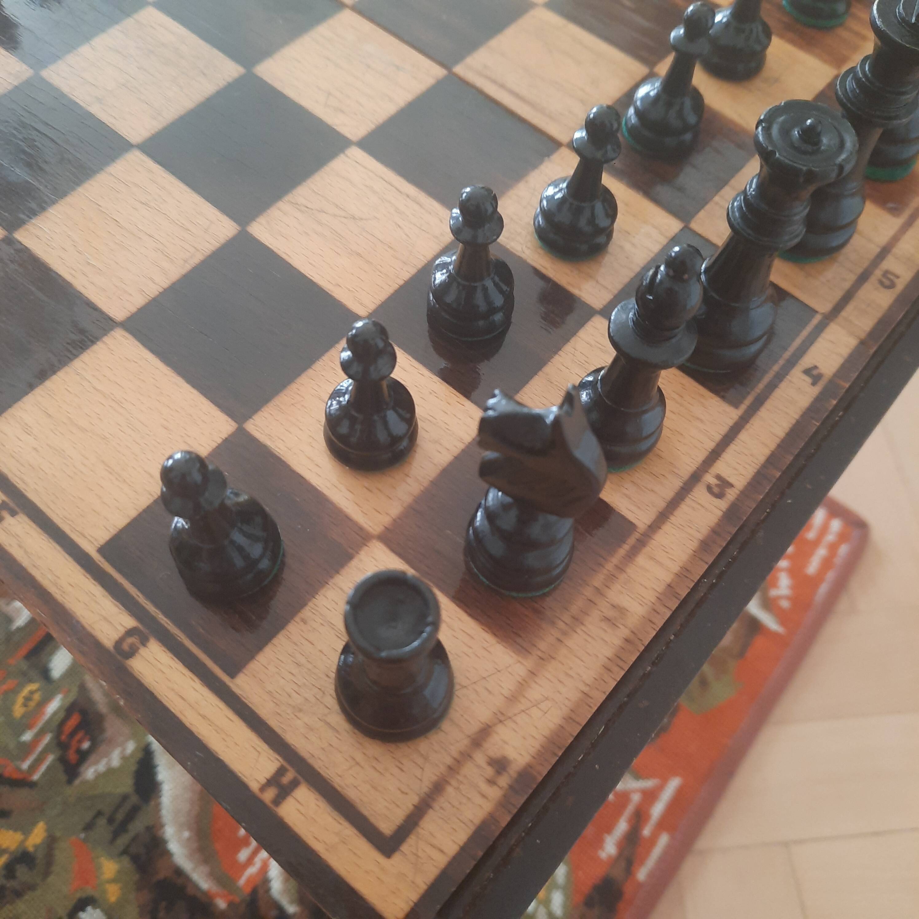 Jeu d'échecs vintage