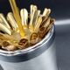 Vintage cigarette dispenser - fleur de lys