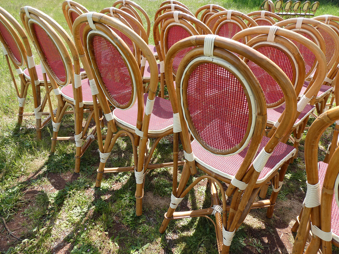 Lot of 21 chairs