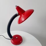 vintage lamp Delmas red