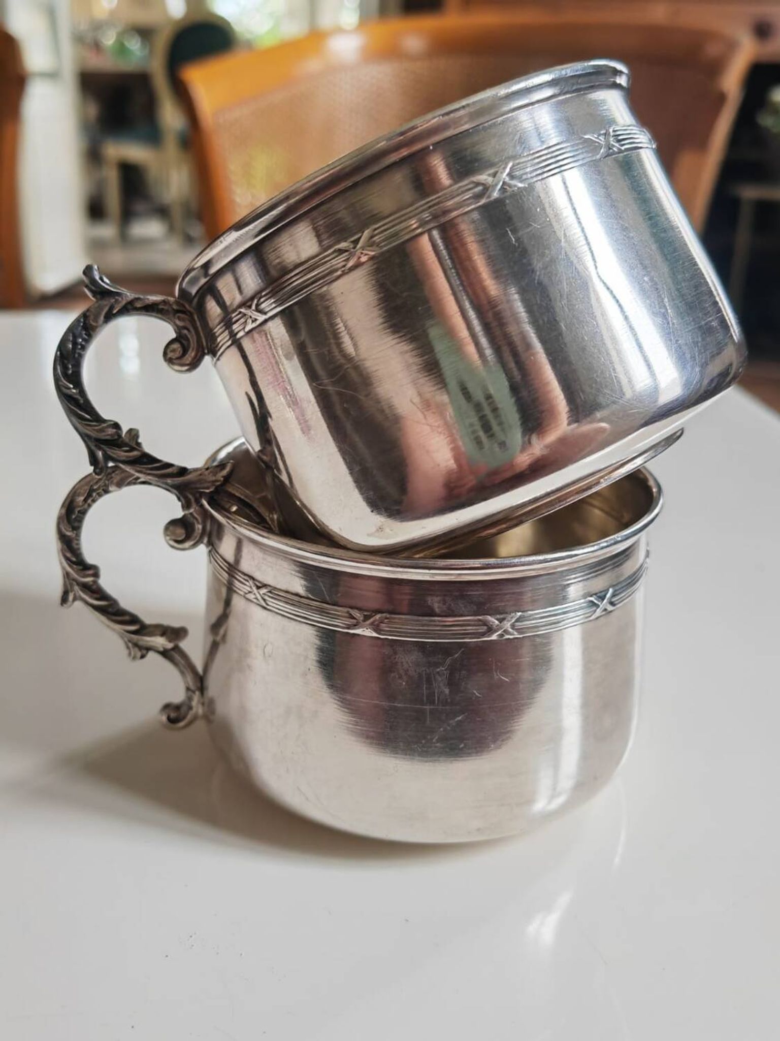 2 tasses a déjeuner