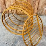 Cage à oiseau ancienne en bois