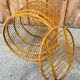 Cage à oiseau ancienne en bois