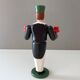 Wooden miner from the Erzgebirge, candle holder, vintage decoration, Christmas