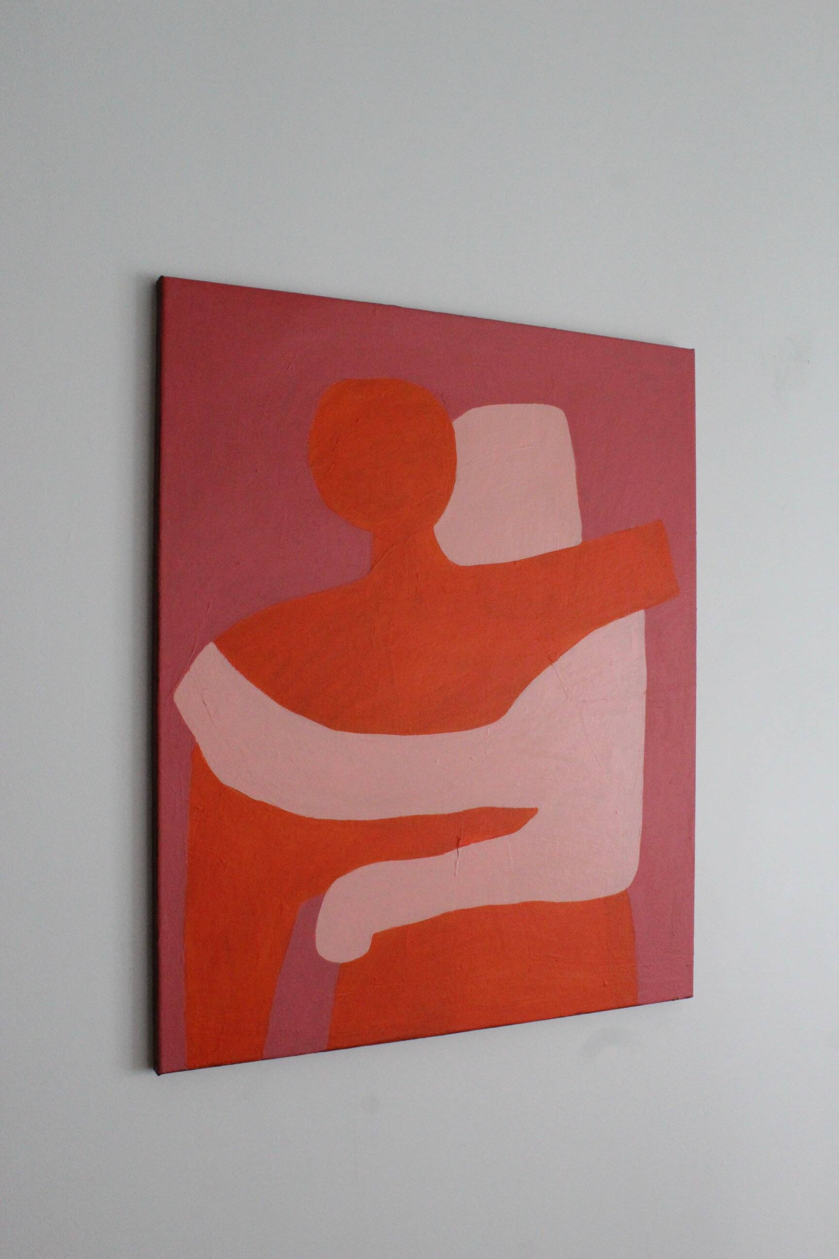 Can I hold your painting on canvas 100x80cm?
