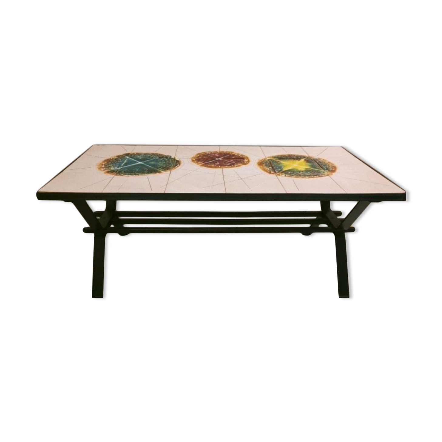 Table basse céramique 1970