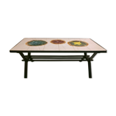 Table basse céramique 1970