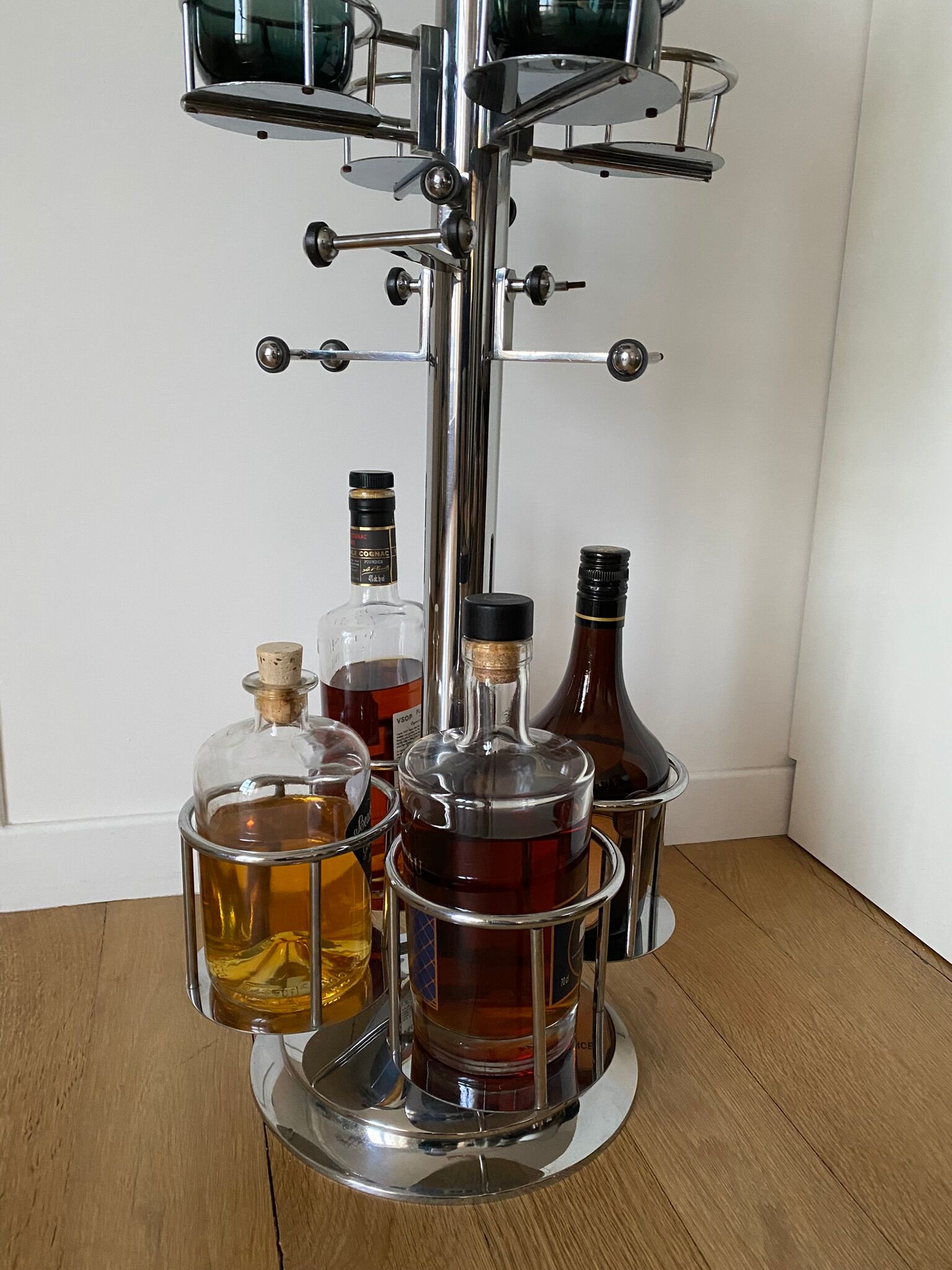 Vintage art deco bottle holder