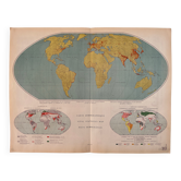 Demographic map — World | Original map sheet