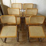 6 chairs by Marcel Breuer