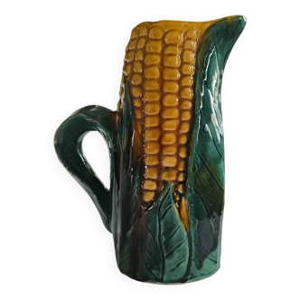 Vallauris pitcher of corn cobs 1960