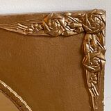Old gold mirror