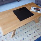 Solid elm coffee table