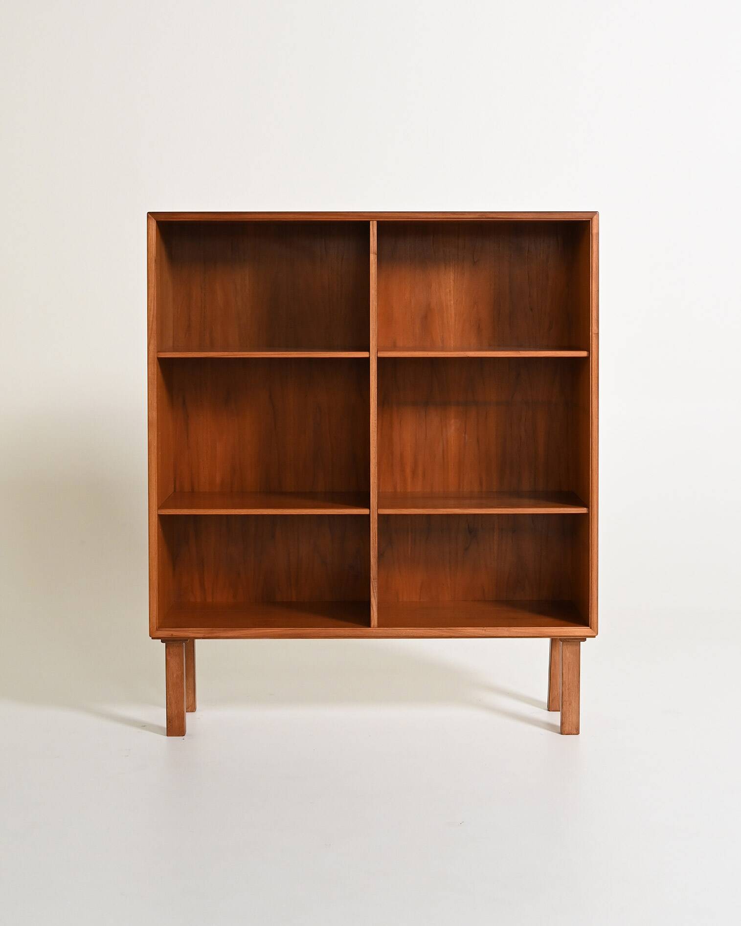 Scandinavian teak bookcase, 1960s