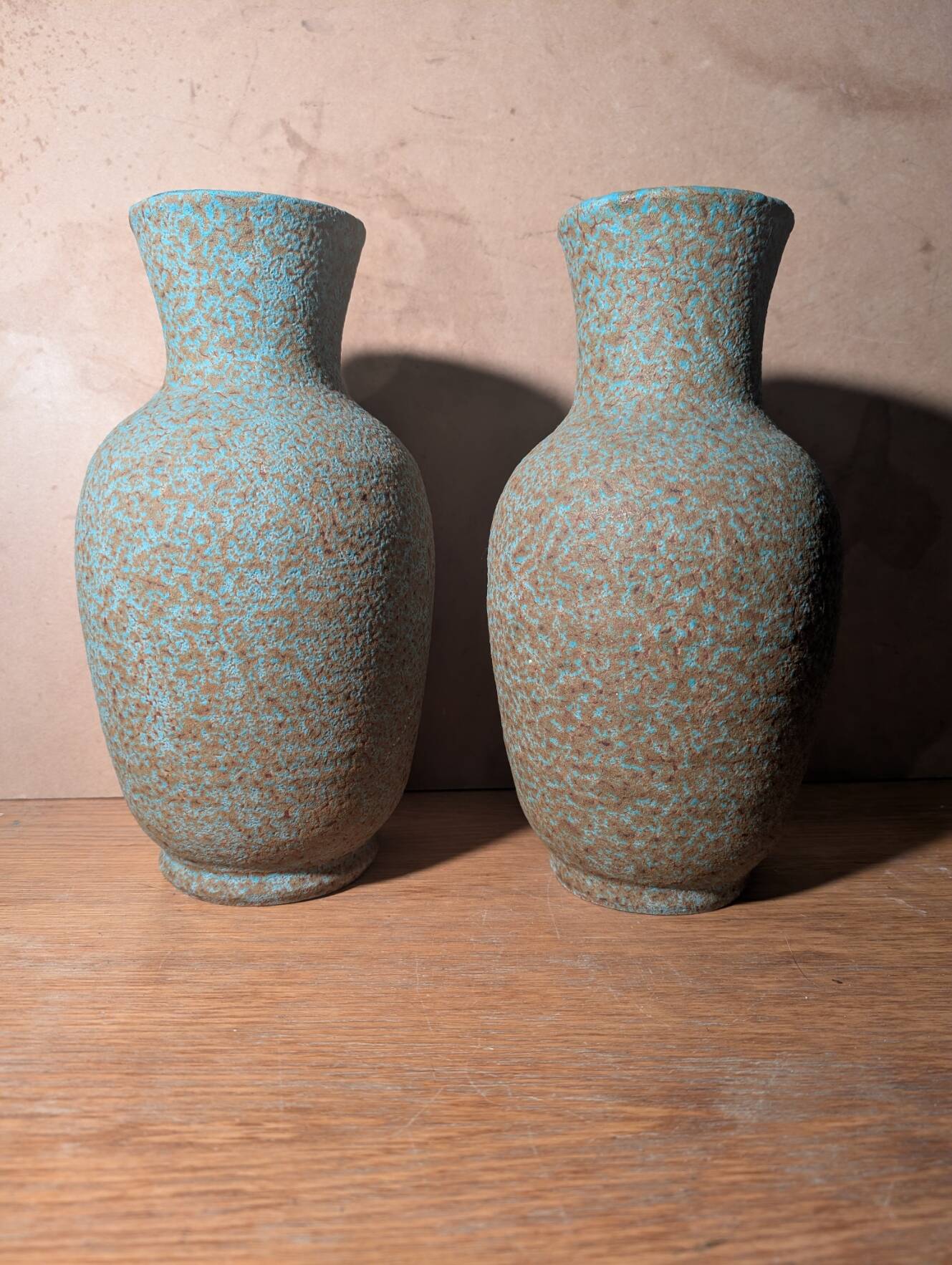 Pair of large vases by Hubert Guy, potter of Accolay