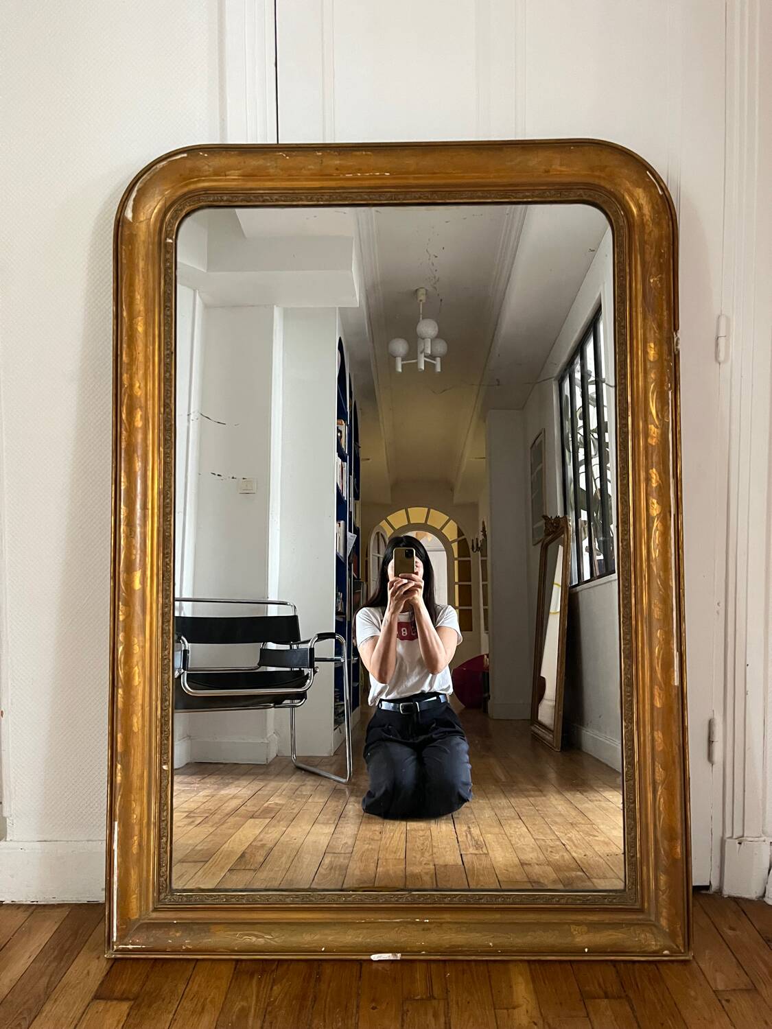 Miroir d’époque Louis Philippe 19ieme siècle