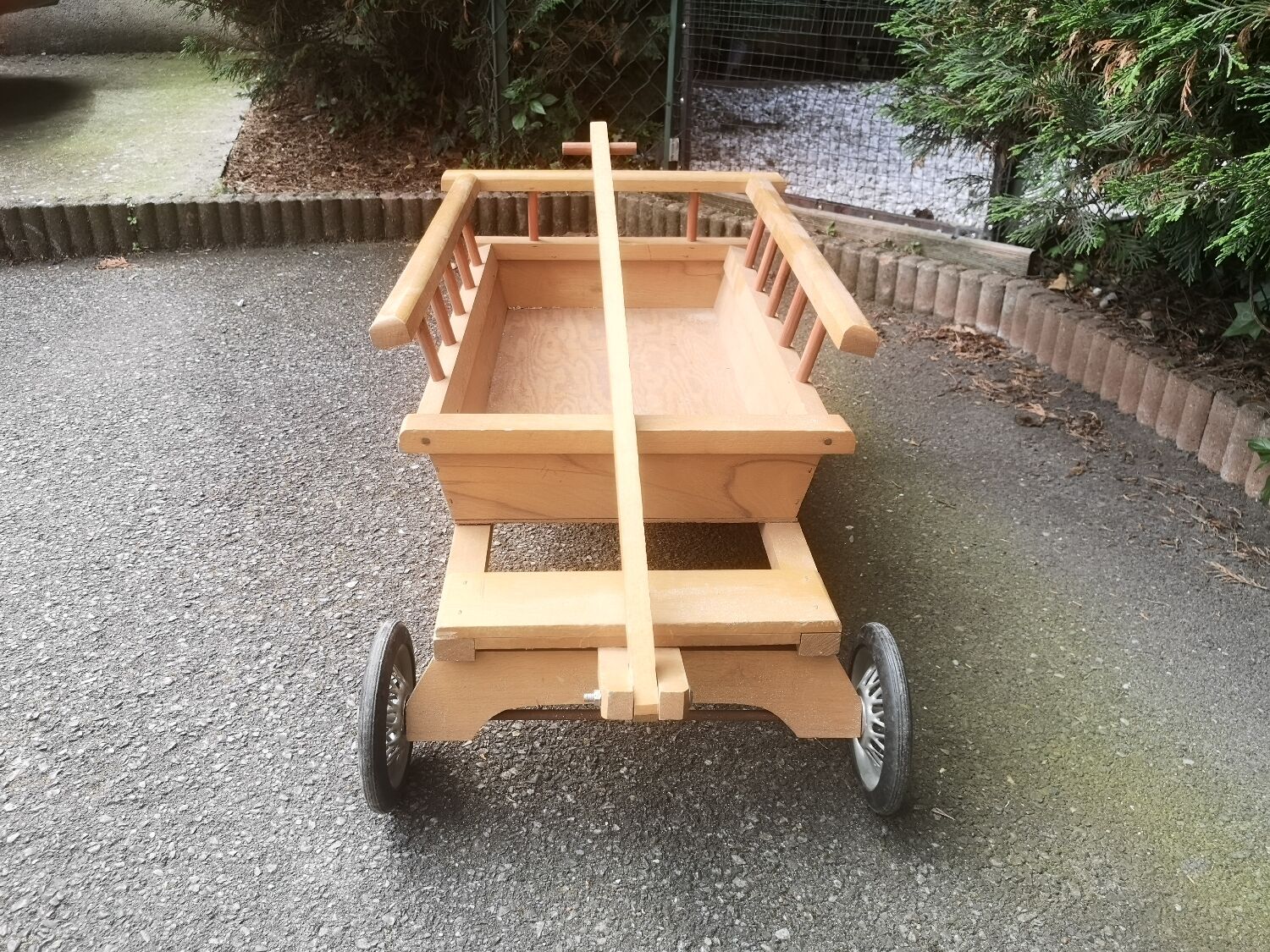 Traditional wooden cart