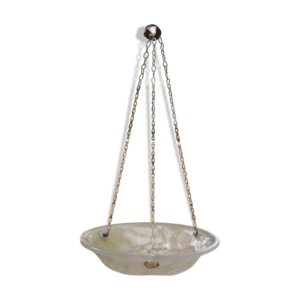 Lustre vasque suspension