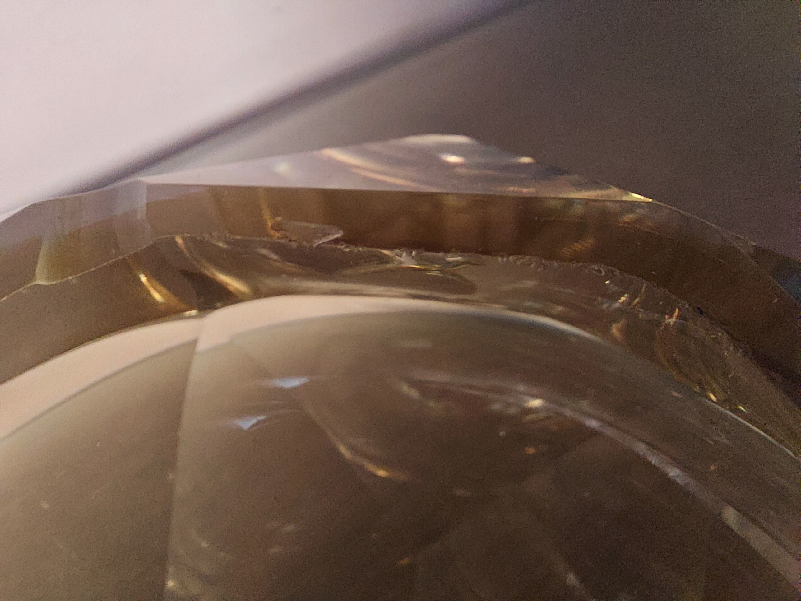 Design glass ashtray