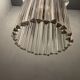 Italian Murano glass trilobi light pendant, 1960s