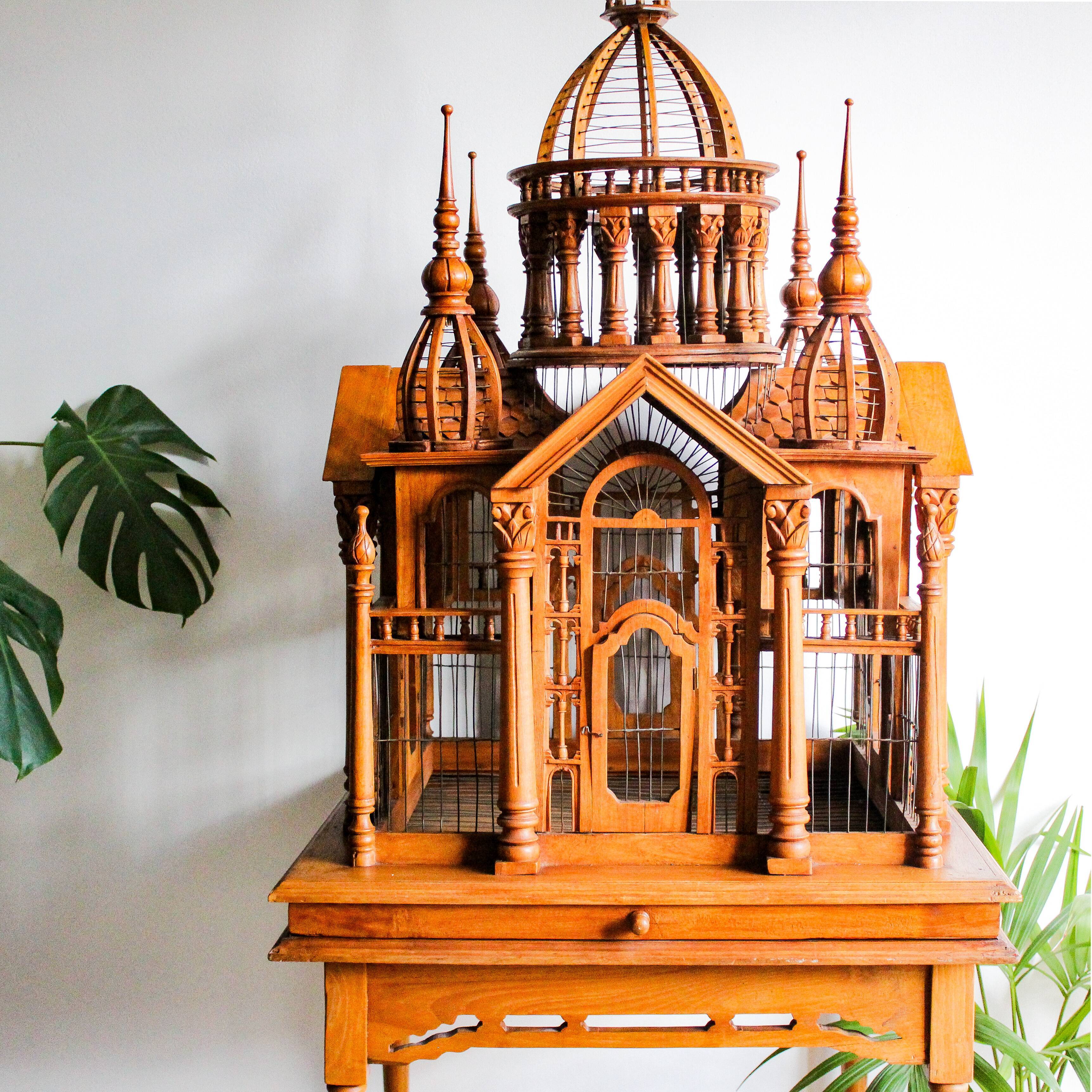 Cathedral bird cage