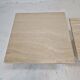 Set of 3 italian travertine coffee or side tables, 1980s