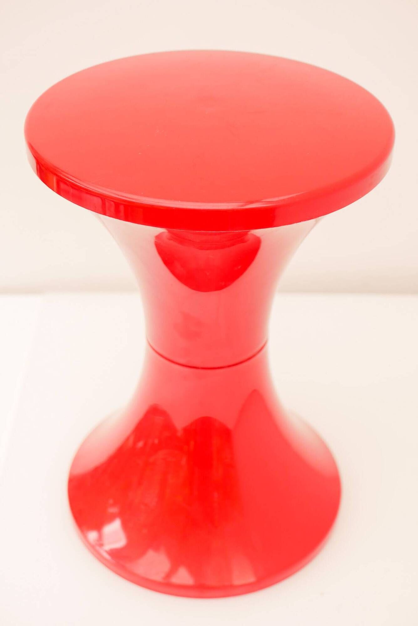 Original Tamtam Seat from the 1970s by Henry Massonnet – Bright Red