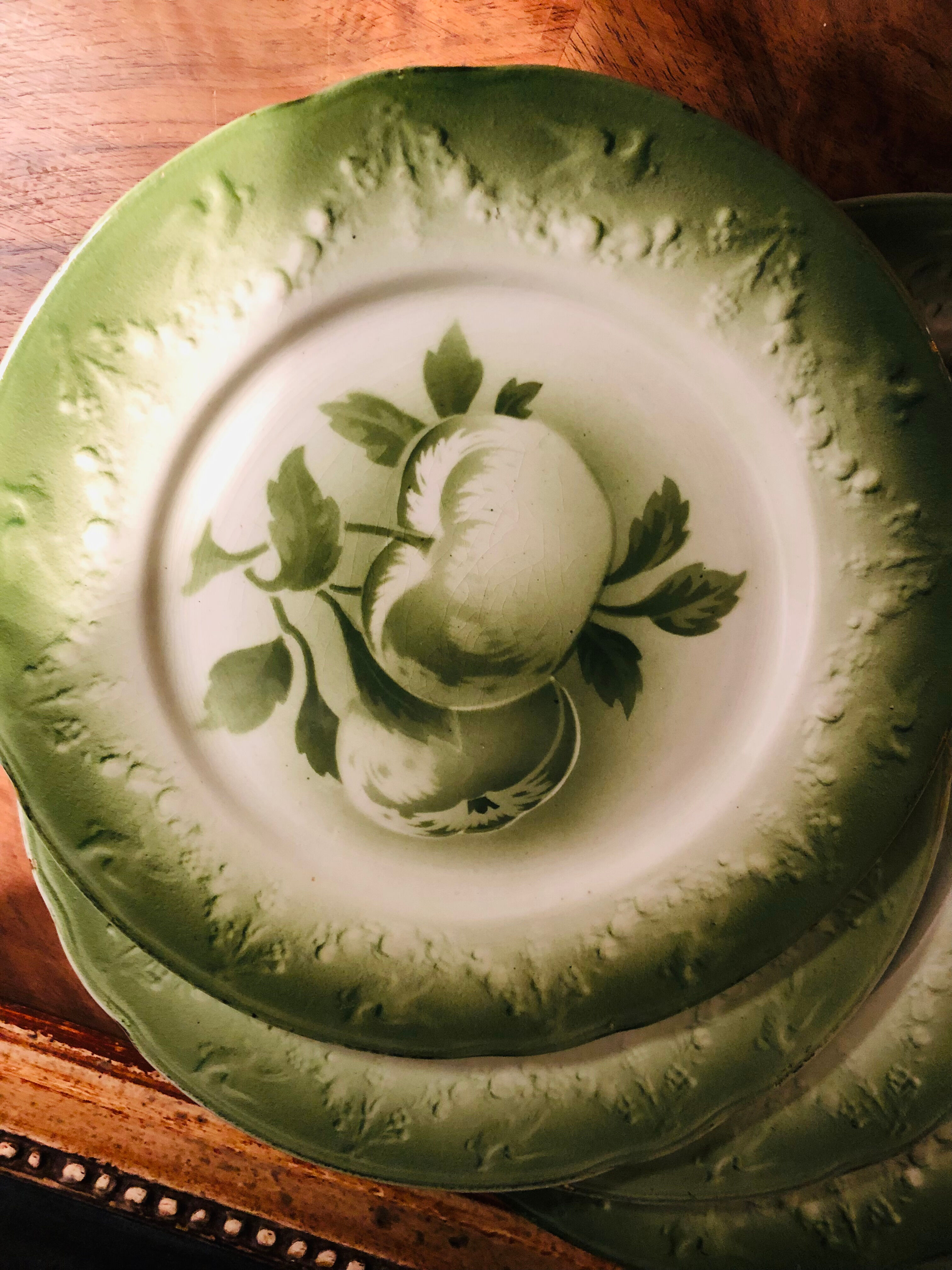 Dessert plates k and g lunéville