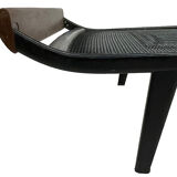 Vintage meridian Auping Cleopatra metal teak design by Dick Cordemeyer