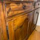 Louis XV dauphinois walnut buffet