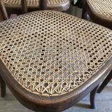 Old bistro chairs Thonet Hofmann curved wood