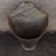Umbrella door / zinc flower pot