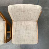 Set of German sled chairs from the mid-century, 1960s.