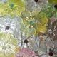 Amazing Vintage Multicolor Murano Glass Flower Chandelier by Seguso
