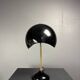 Midcentury Italian scallop mushroom wavy brass desk or table lamp, 1960s