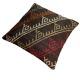 Housse de coussin kilim turc vintage, 55 x 55 cm