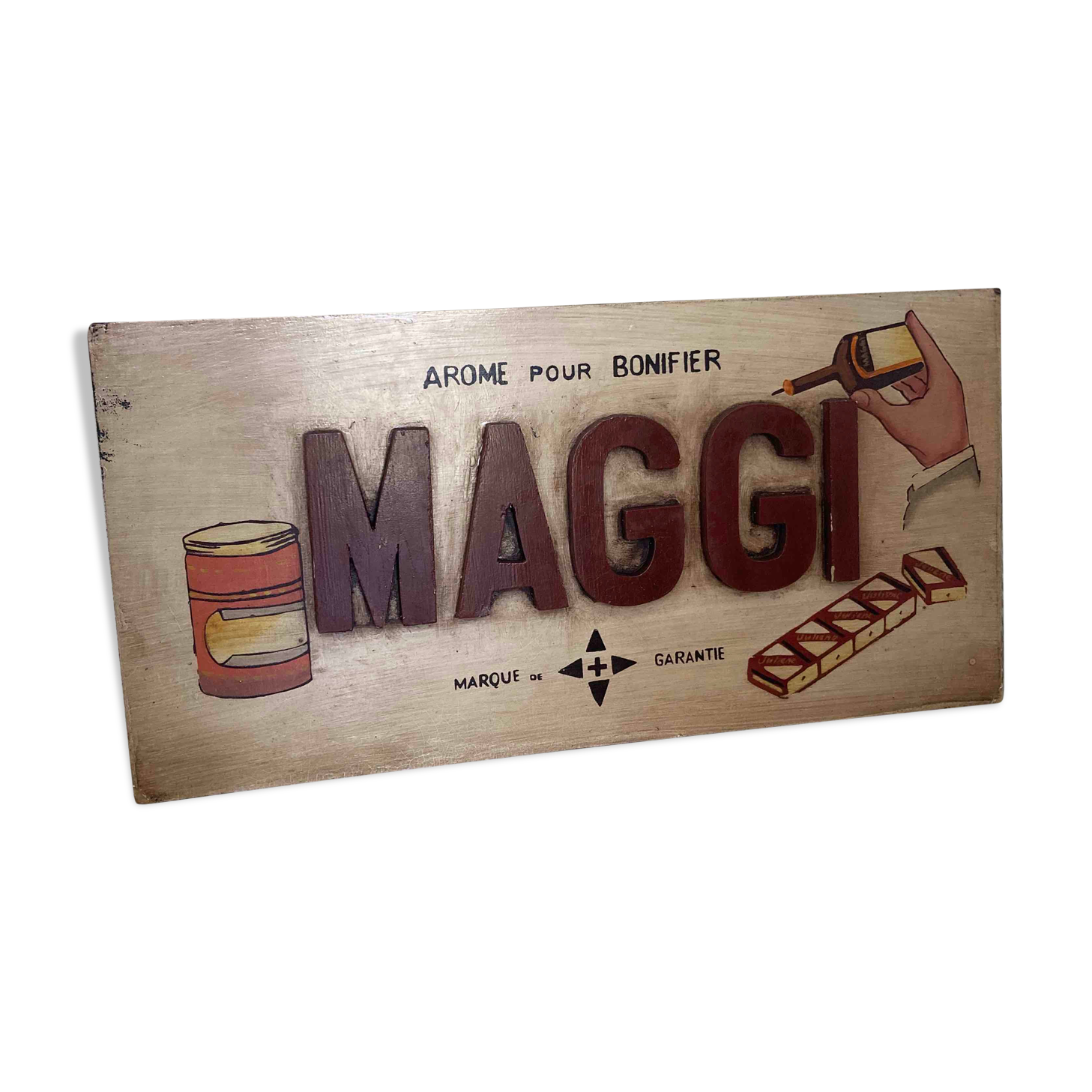 Vintage Maggi advertising plate