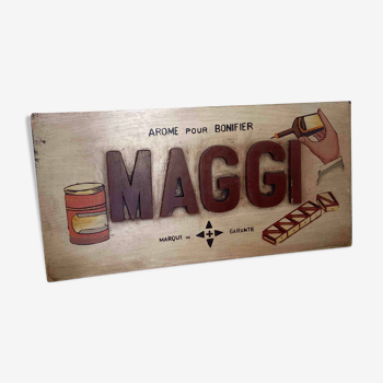 Vintage Maggi advertising plate