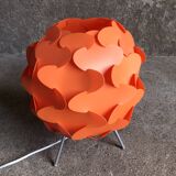 Vintage Ikea orange Fillsta lamp, 1990s