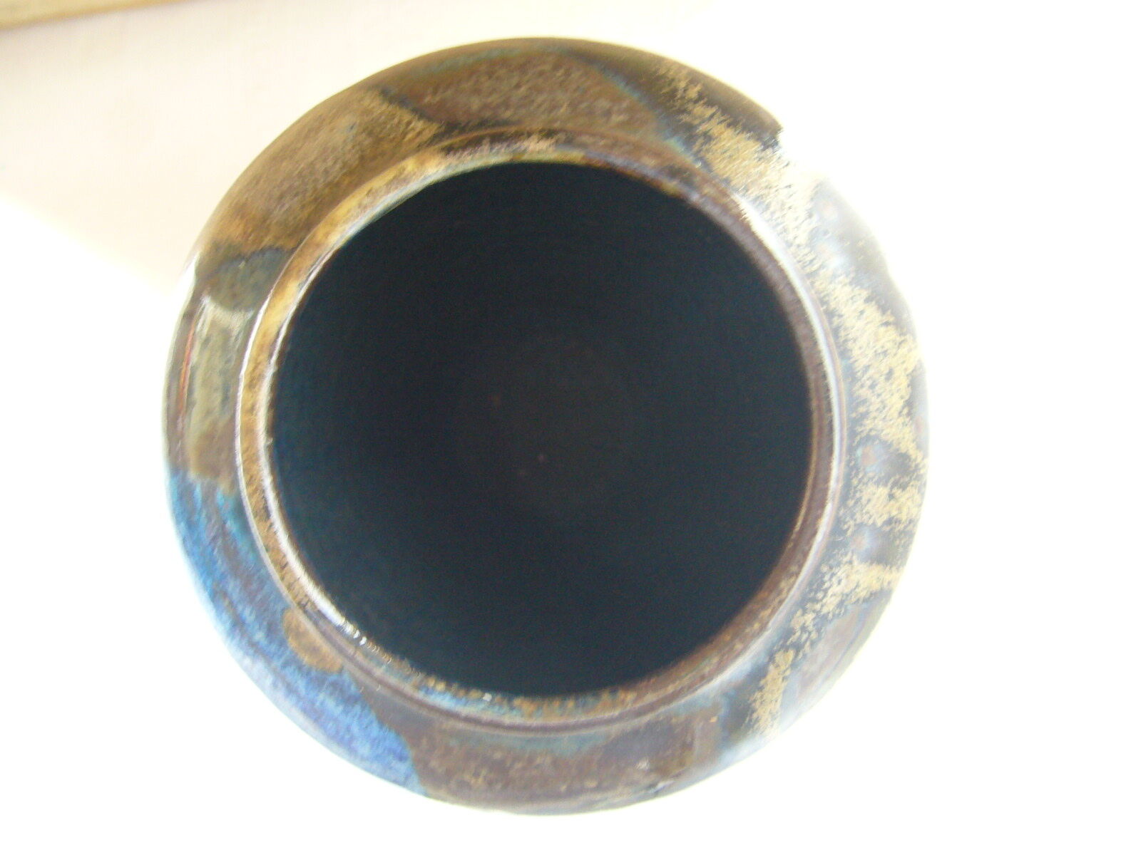 Flamed ceramic vase Jean Cacheleux