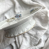 Low Limoges porcelain compote dish