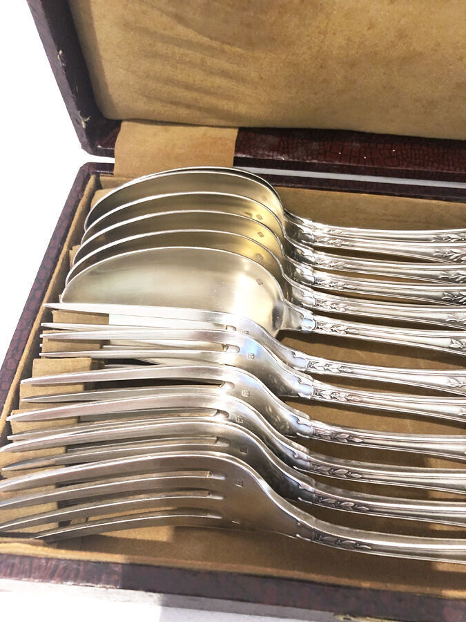 Ménagère décor knot, 1950