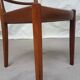 Vtg Set Of 4 Mid Century Teak Dining Chairs Scandinavian 60s 70s Retro Danish