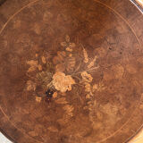 Napoleon era inlaid pedestal table 3