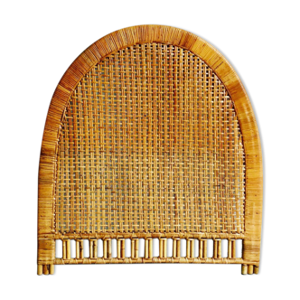 Rattan headboard